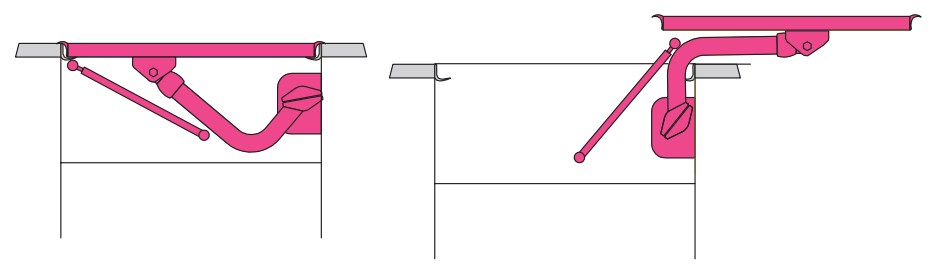 015 Outward opening door pneumatic